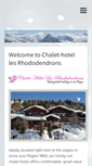 Mobile Screenshot of hotel-laplagne.com